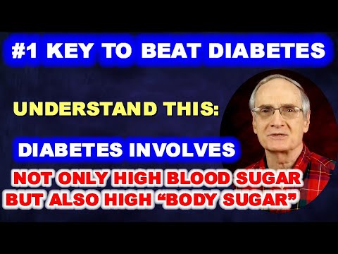 Diabetes Involves Not only High Blood Sugar, but High “Body Sugar”