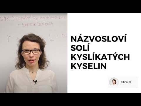 Video: Ako napíšete vzorec pre zlúčeninu obsahujúcu polyatómový ión?