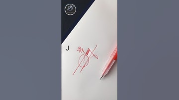 Stylish J letter signature ideas #shorts #signature #howtosign