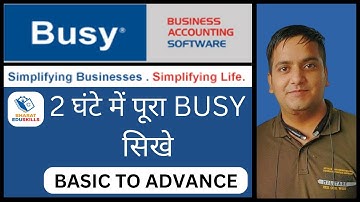 Busy Software Complete Course in Hindi | Busy Software Full Course | Busy full course