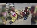 Amarillo firefighters cheered after uplifting photo shows them comforting kids