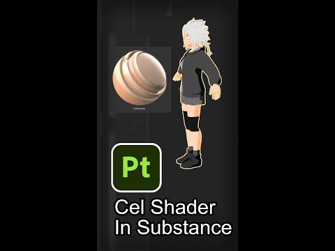 Substance Painter Cartoon Shader