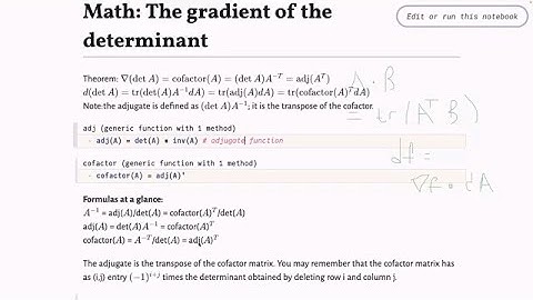 Matrix Calculus for Machine Learning and Beyond - MIT - Lec 05 - Part 1