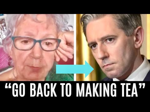 Irish pensioner DISGUSTED with