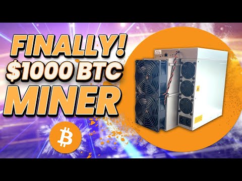 AWESOME Bitcoin Miner For ONLY $1,000?! YES!