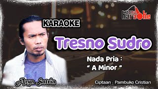 Tresno Sudro Pambuko - Arya Satria | Karaoke Koplo NADA Cowok
