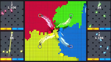 Multiply Or Release 036 - Marble Race #unity #algodoo #marblerace #satisfying