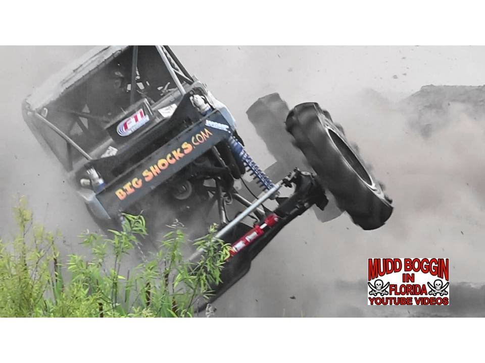 mud racing cars No Sweat Mega Truck Runs Wild in Race at MTS