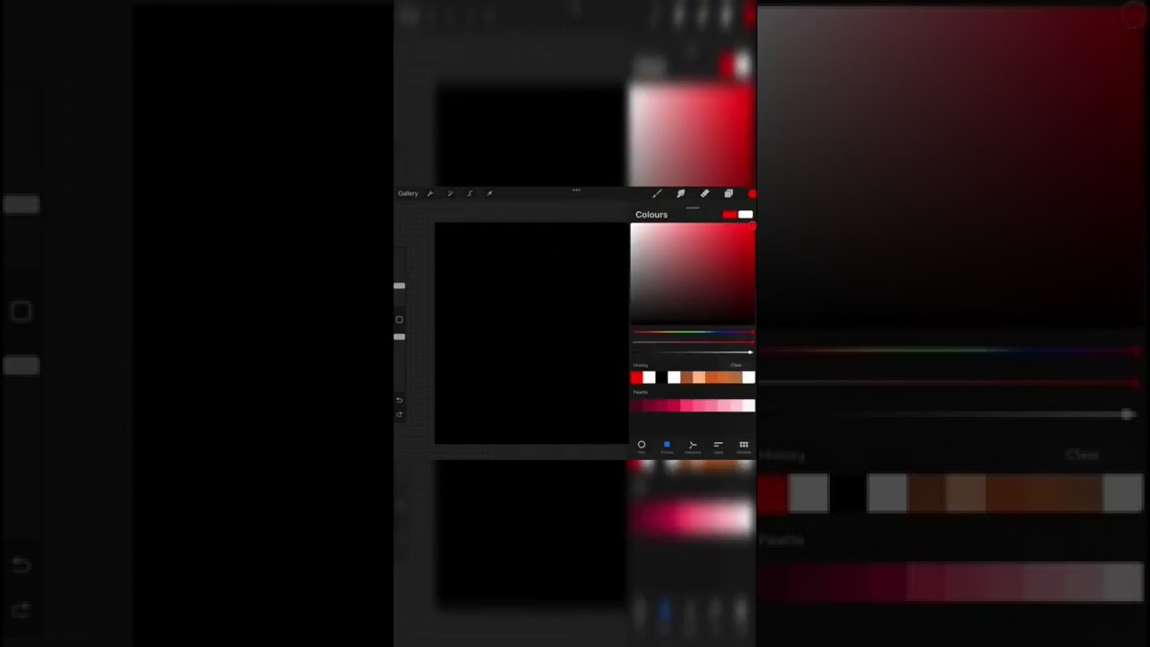 Procreate glitter brushes procreate calligraphy brushes