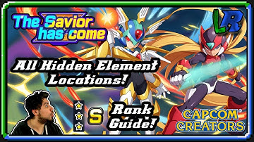 MegaMan X DiVE - The Savior has come - Event - All Hidden Element Locations & S Rank Guide!