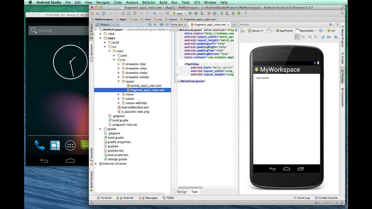 Android Studio Multi Projects - YouTube