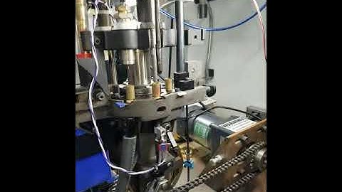 Dillon Super 1050 with Forcht autodrive sorting 45acp small from large primer brass. patent pending