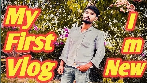 my first vlog #myfirstvlog on YouTube please support me I m new 🙏😍❤