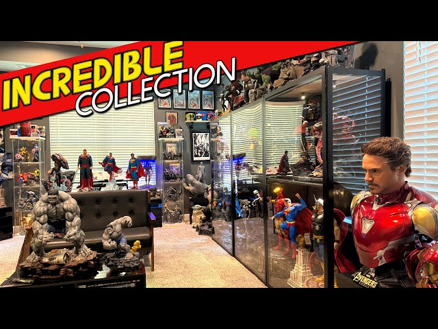 Is This One Of The Best Statue Collection Room Of All Time? - YouTube