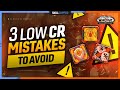 3 LOW CR MISTAKES TO AVOID IN 9.1! (MUST WATCH!) | WoW 9.1 PvP Arena Guide