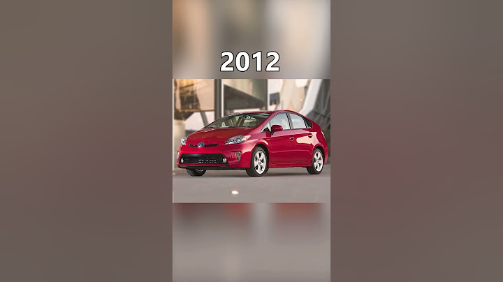 Evolution of Toyota Prius [1997 - 2022] #shorts
