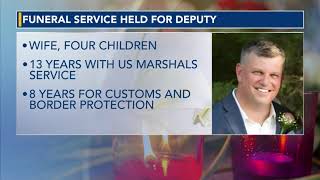 Memorial service for Deputy US Marshal killed in Charlotte