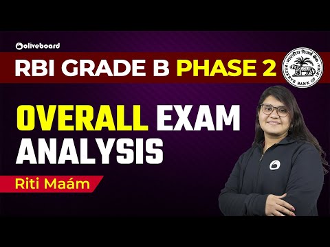RBI Grade B 2022 Phase 2 Overall Exam Analysis | Riti Maám