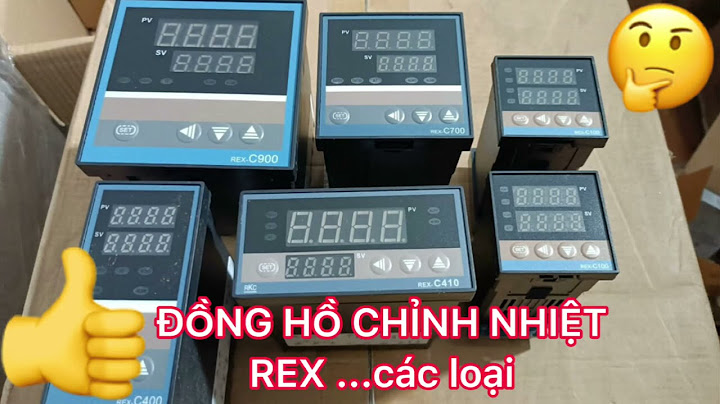 Hướng dẫn cài đặt bộ điều khiển nhiệt độ rex-c900 năm 2024