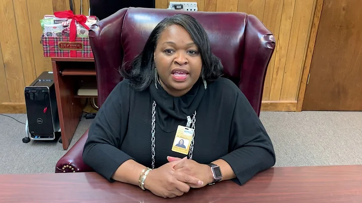 Superintendent Dr. Debra Dace thanks the staff and...