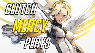 A collection of clutch Mercy plays - Overwatch