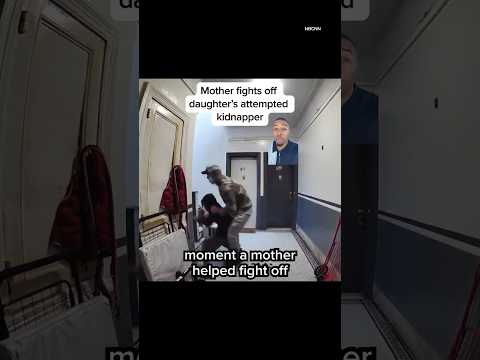 Mother fights off