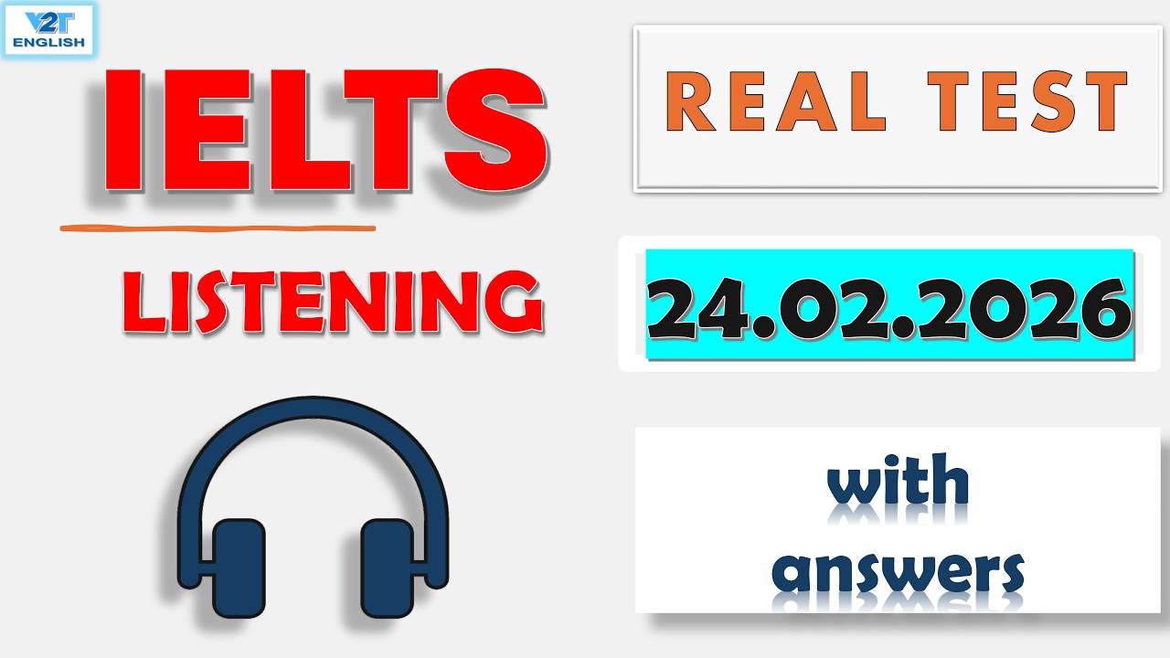 Latest IELTS Listening Actual Test 2026 with Answers -
