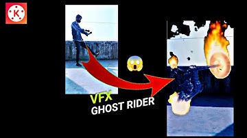 GHOST RIDER VFX EDITING | KINEMASTER VIDEO EDITING | MDUSK