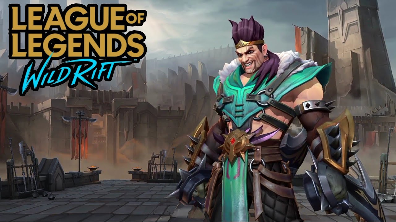 Wild Rift - Draven All Intros, Skins (Full Screen) - YouTube