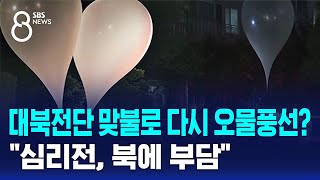 대북전단 맞불로 다시 오물풍선?…