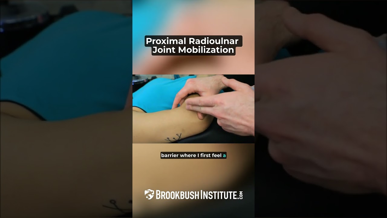 🔴 Proximal Radioulnar Joint Mobilization