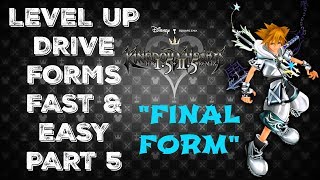 download kingdom hearts 2 5 hd remix how to level up valor wisdom leveling up limit form