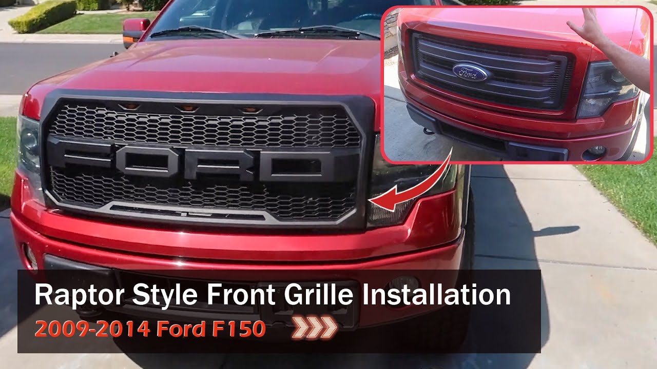 Galaxy Auto Raptor Style Full Front Grilles