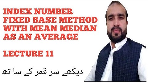 Index number / I.com 2 business statistics