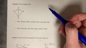 6.6 Inequalities in Two Triangles - Big Ideas Math Geometry