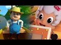 Reihenreihe Ihr Boot | 3D-Kinderreim | 3D Nursery Rhyme For Kids | Row Row Row Your Boat