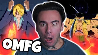 DIABLE JAMBE + NINE SWORD STYLE (ONE PIECE REACTION)