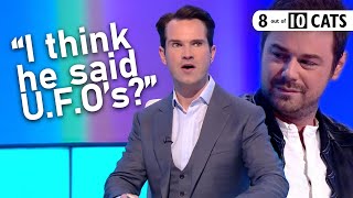 Danny Dyer and Jimmy Carr Clash Over UFO's!  | 8 Out of 10 Cats