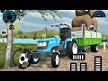 Sonalika 47 4X4 Tractor Xtreme Off-Road Driving : Indian Tractor Simulator 3D : Android Gameplay