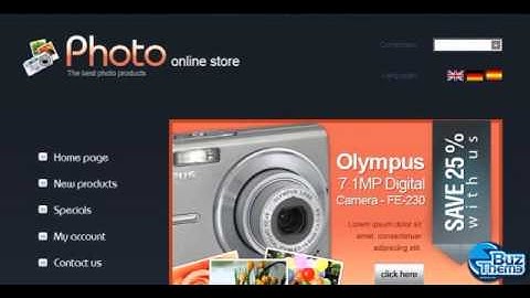 Download Video Store OsCommerce Template by  Di TM osCommerce Templates