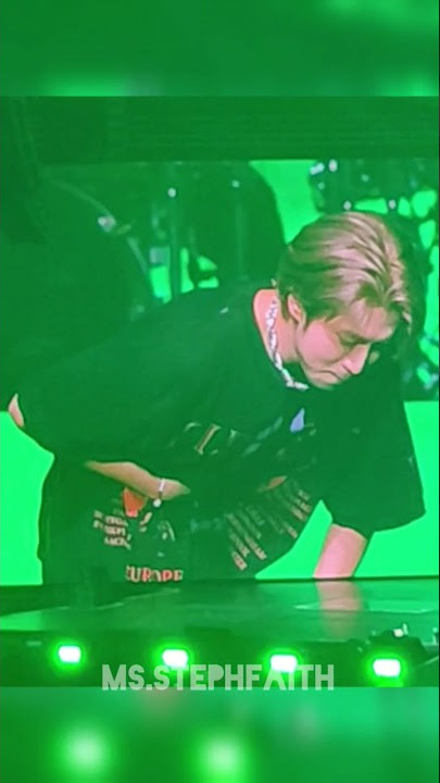 Han had a stomach cramp on stage because... 🐿️ (Day 2 Manila)