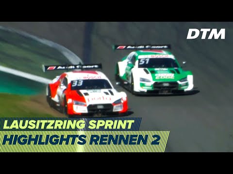 Rast gegen Müller im Fotofinish | Highlights Rennen 2 | DTM Lausitzring Sprint 2020