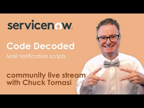 Community Live Stream - Code Decoded - Mail scripts