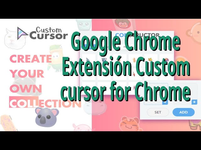 Cursor Custom For Chrome. Extensión de Chrome. Cursores de mouse  personalizados (custom-cursor.com) 