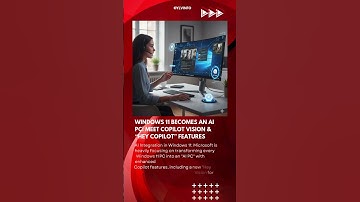 🤖 Windows 11 Becomes an AI PC! Meet Copilot Vision & “Hey Copilot” Features | #shorts