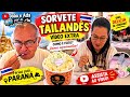 🍦😱 VOCÊ JÁ VIU COMO É FEITO O SORVETE TAILANDÊS? FICAMOS SURPRESOS! 🇹🇭