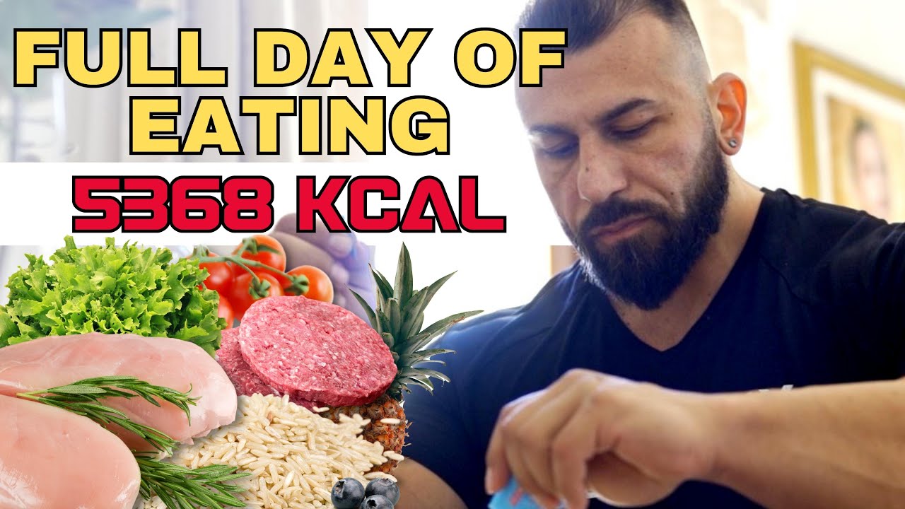 FULL DAY OF EATING-OFF SEASON-5368kcal