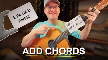 Understanding Add Chords: Add2, Add4, Add9, & More!