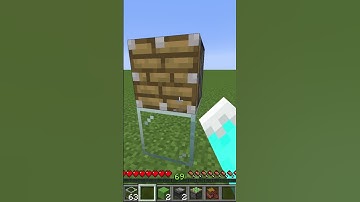 How to make Smallest Flying Machine in Minecraft
