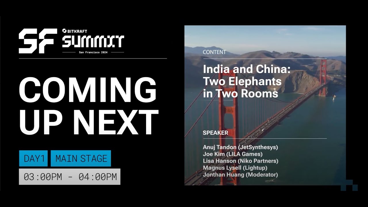 Games in India and China -Two Elephants in Two Rooms | BITKRAFT Summit 2024